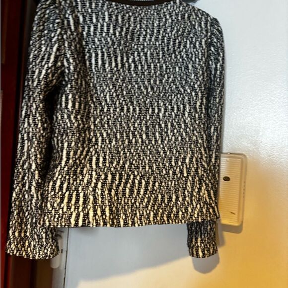 Tory Burch Chanel tweed dress suit coat embroidered jacket rare blazer sweater - Picture 7 of 10